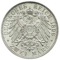 سکه 2 مارک گونتر فردریش کارل دوم از شوآرتزبورگ-سوندرهاوزن
