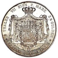 سکه 2 تالر هاینریش از آنهالت-کوتن