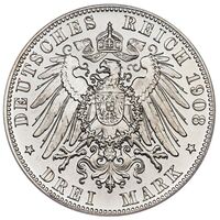 سکه 3 مارک گئورگ دوم از ساکس-ماینینگن