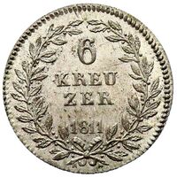 سکه 6 کروزر کارل یکم از آیزنبورگ