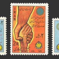 تمبر سازمان خدمات اجتماعی 1355 - محمدرضا شاه