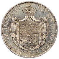 سکه 1 فرینز تالر ویلهلم از برانشوایگ ولفنبوتل