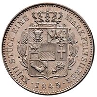 سکه 2/3 تالر فردریش فرانتس دوم از مكلنبورگ-شوورین