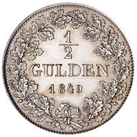 سکه 1/2 گلدن از فرانکفورت