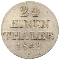 سکه 1/24 تالر ارنست آگوست از هانوفر