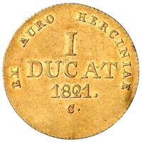 سکه 1 دوکات طلا گئورگ چهارم از هانوفر