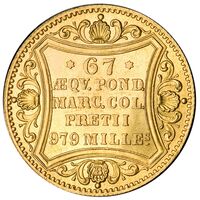 سکه 1 دوکات طلا از هامبورگ