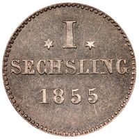 سکه 1 زکسلینگ از هامبورگ