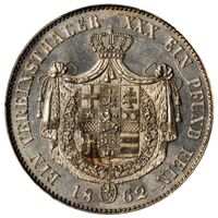 سکه 1 فرینز تالر فردریش ویلهلم از هسن-کسل