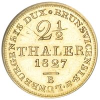سکه 1/2-2 تالر طلا گئورگ چهارم از هانوفر