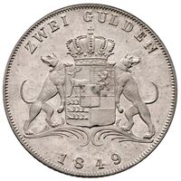 سکه 2 گلدن کارل از هوهنتسولرن-سیگمارینگن