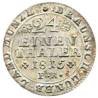 سکه 1/24 تالر فردریش ویلهلم از برانشوایگ ولفنبوتل