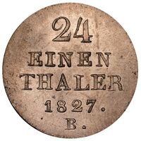 سکه 1/24 تالر گئورگ چهارم از هانوفر
