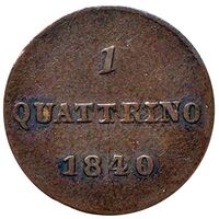 سکه 1 کواترینو لئوپولد دوم
