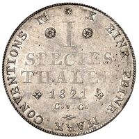 سکه 1 تالر کارل دوم از برانشوایگ ولفنبوتل