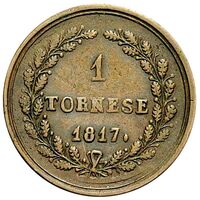 سکه 1 تورنسی فردیناند یکم/چهارم