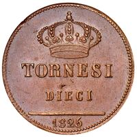 سکه 10 تورنسی فرانچسکو یکم