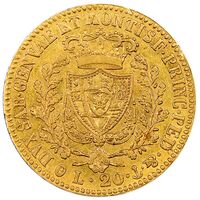 سکه 20 لیره طلا کارلو فلیچه