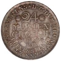 سکه 24 مارین گروشن فردریش ویلهلم از برانشوایگ ولفنبوتل