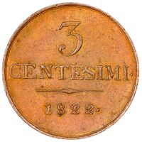سکه 3 سنتسیمو فرانتس یکم
