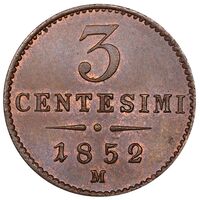 سکه 3 سنتسیمو فرانتس یوزف یکم