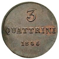 سکه 3 کواترینو لئوپولد دوم
