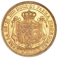 سکه 40 لیره طلا ماریا لوئیجا