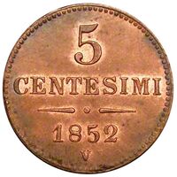 سکه 5 سنتسیمو فرانتس یوزف یکم