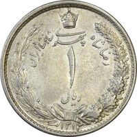 سکه 1 ریال 1312 - MS61 - رضا شاه