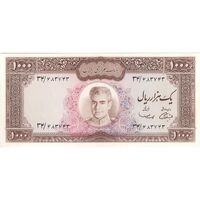اسکناس 1000 ریال (آموزگار - سمیعی) - تک - UNC61 - محمد رضا شاه