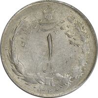 سکه 1 ریال 1325 - MS62 - محمد رضا شاه