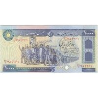 اسکناس 10000 ریال (نمازی - نوربخش) - تک - AU58 - جمهوری اسلامی