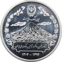 مدال نقره یادبود هشتاد و پنجمین سالگرد تاسیس بانک ملی ایران - جمهوری اسلامی