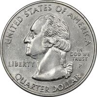 سکه کوارتر دلار 2006D ایالتی (نوادا) - MS61 - آمریکا