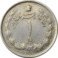 سکه 1 ریال 1310 - AU50 - رضا شاه