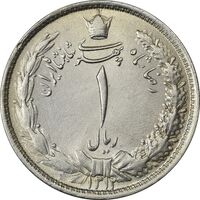 سکه 1 ریال 1313 - MS62 - رضا شاه
