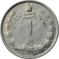 سکه 1 ریال 1313 - AU50 - رضا شاه