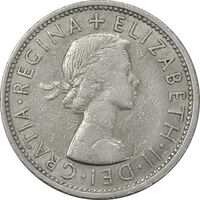 سکه 2 شیلینگ 1965 الیزابت دوم - EF45 - انگلستان