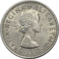 سکه 6 پنس 1967 الیزابت دوم - EF45 - انگلستان