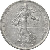 سکه 1 فرانک 1971 جمهوری کنونی - AU55 - فرانسه