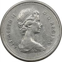 سکه 10 سنت 1979 الیزابت دوم - EF45 - کانادا