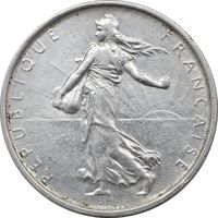 سکه 5 فرانک 1962 جمهوری کنونی - EF45 - فرانسه