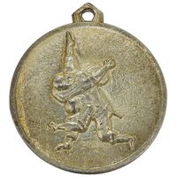 مدال آویز ورزشی جودو (نقره ای) - AU - محمد رضا شاه