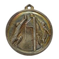 مدال آویز ورزشی برنز والیبال (نقره ای) - AU - جمهوری اسلامی