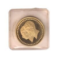 مدال طلا 5 گرمی بانک ملی - با پلمپ - PF67 - محمد رضا شاه