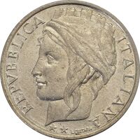 سکه 100 لیره 1993 جمهوری - دلفین - EF45 - ایتالیا