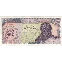 اسکناس 5000 ریال سورشارژی (یگانه - خوش کیش) مهر جمهوری - تک - EF45 - جمهوری اسلامی