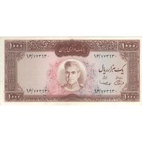 اسکناس 1000 ریال (آموزگار - سمیعی) نوشته قرمز - AU55 - محمد رضا شاه