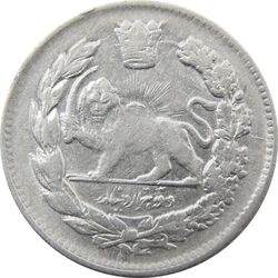 سکه 2000 دینار 1340 تصویری (مکرر پشت سکه) - احمد شاه