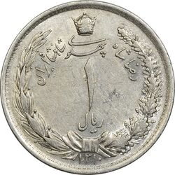سکه 1 ریال 1310 - AU50 - رضا شاه